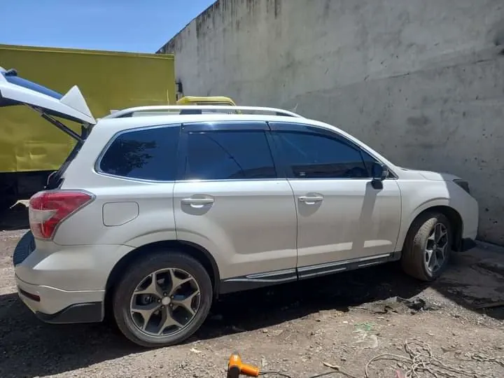 LLumar Ceramic Film Applied to Vehicle Window